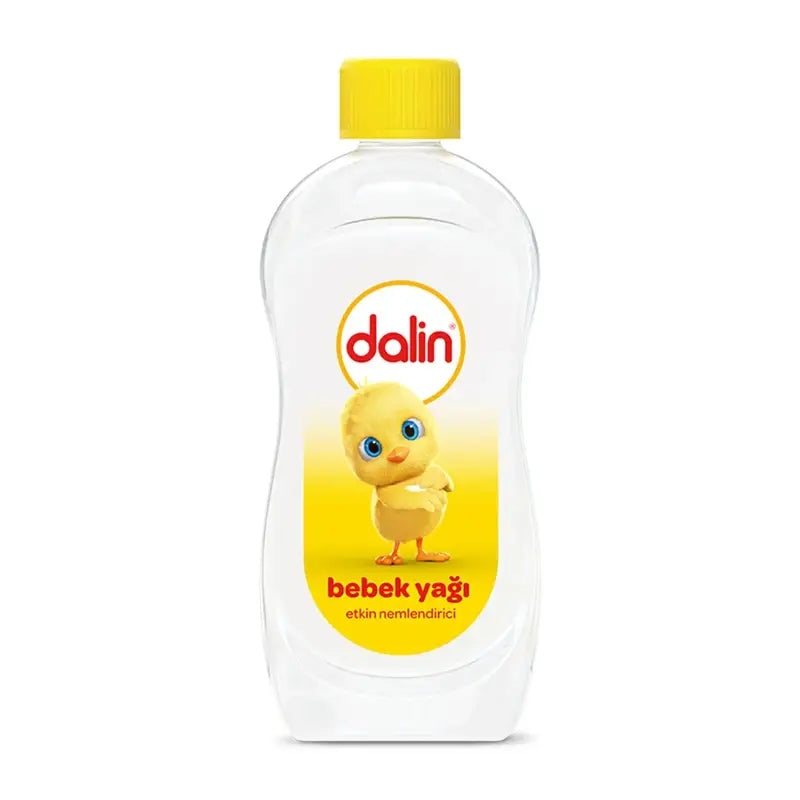 Bebek yağı şişesi.